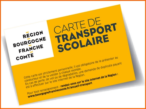 transports scolaires région bourgogne franche comté